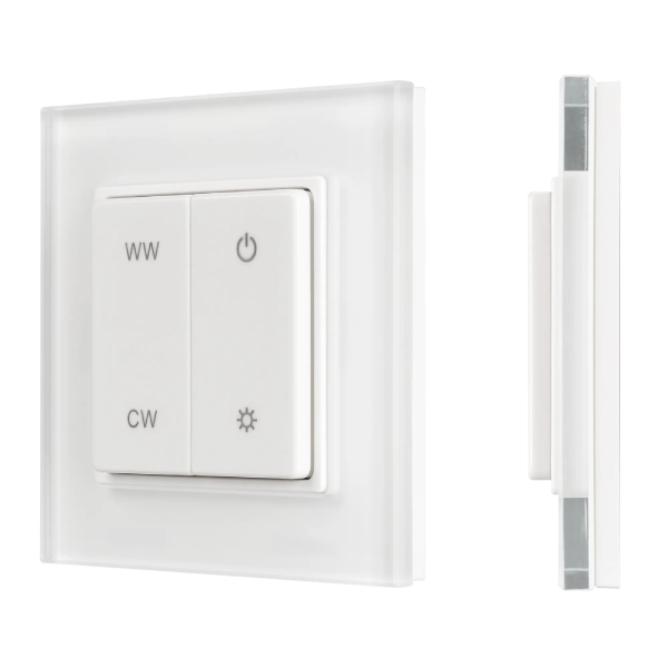 Панель SMART-P49-MIX-G-SUF (3V, 1 зона, Knob, 2.4G) (Arlight, Пластик) 032985