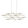 Люстра Delight Collection Molecular 14 black/gold