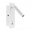 Светильник SP-BED-CHARGE-BUILT-S80x230-3W Warm3000 (WH, 20 deg, 230V, USB-A, USB-C) (Arlight, IP20 Металл, 3 года) 046881