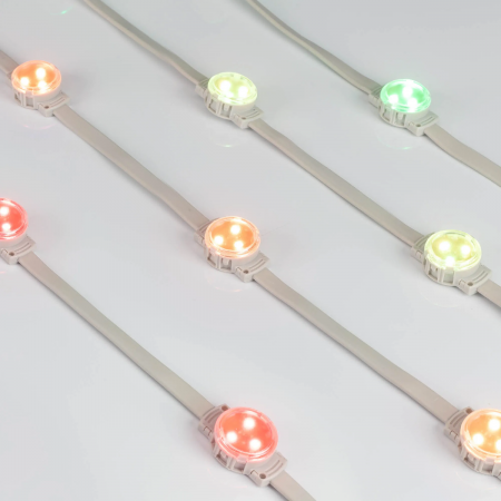 Модуль управляемый DMX-F3-D30 12V RGB (0.75W, IP68, 120 deg) (Arlight, Пластик, 3 года) 036830