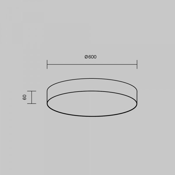 Потолочный светильник Technical C032CL-90W3K-RD-W