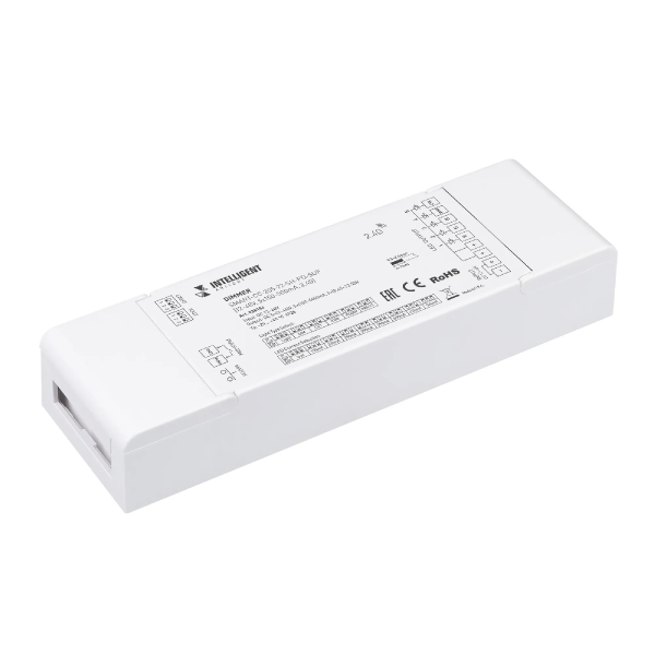 INTELLIGENT ARLIGHT Диммер SMART-CC-205-72-SH-PD-SUF (12-48V, 5x150-500mA, 2.4G) (IARL, IP20 Пластик, 5 лет) 038184