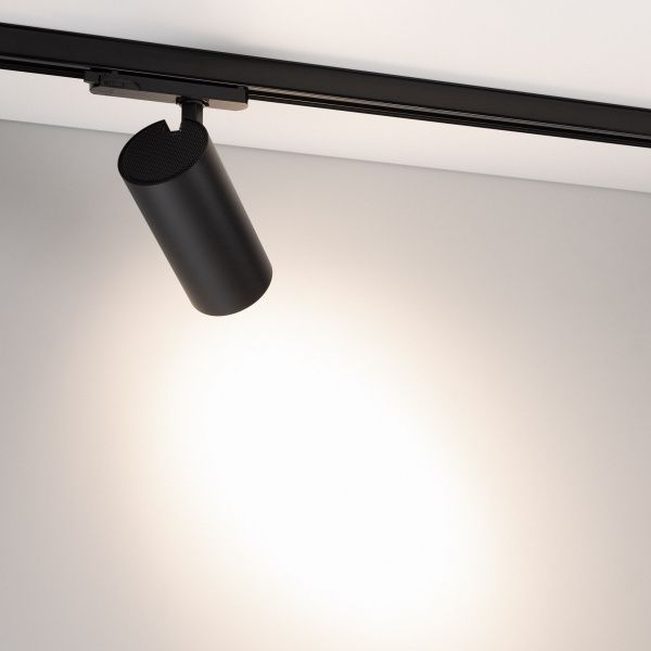 Светильник LGD-GERA-4TR-R90-30W Warm3000 (BK, 15 deg, 230V, DALI) (Arlight, IP20 Металл, 5 лет) 058848