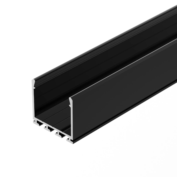Профиль PLS-LOCK-H25-2000 ANOD Black (Arlight, Алюминий) 028123