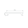 Экран STRETCH-25-CEIL-CENTER-10m OPAL-PVC (Arlight, -) 040516