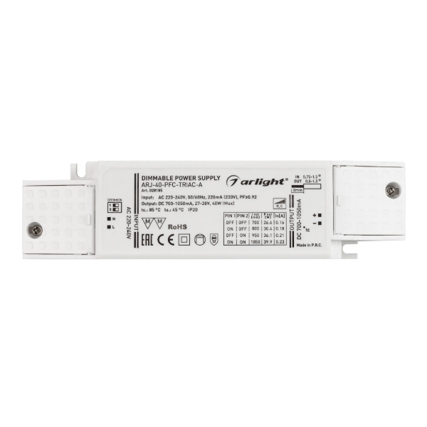 Блок питания Arlight ARJ-40-PFC-TRIAC-A