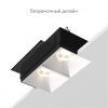 Встраиваемый светильник под сменную лампу Ledron Rise SQ H KIT2 White