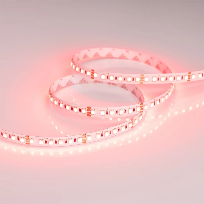 Светодиодная лента RT 2-5000 24V RGB 10mm (4040, 120 LED/m, LUX) (Arlight, 13.2 Вт/м, IP20) 026834
