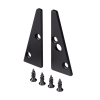 Заглушка PLINTUS-H40 BLACK  (Arlight, Металл) 052403