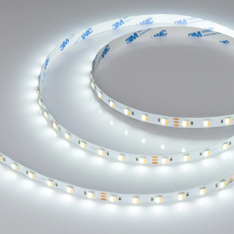 Светодиодная лента RT-B60-10mm 24V White-MIX 2Ch (14.4 W/m, IP20, 5060, 5m) (Arlight, Изменяемая ЦТ) 025214(1)