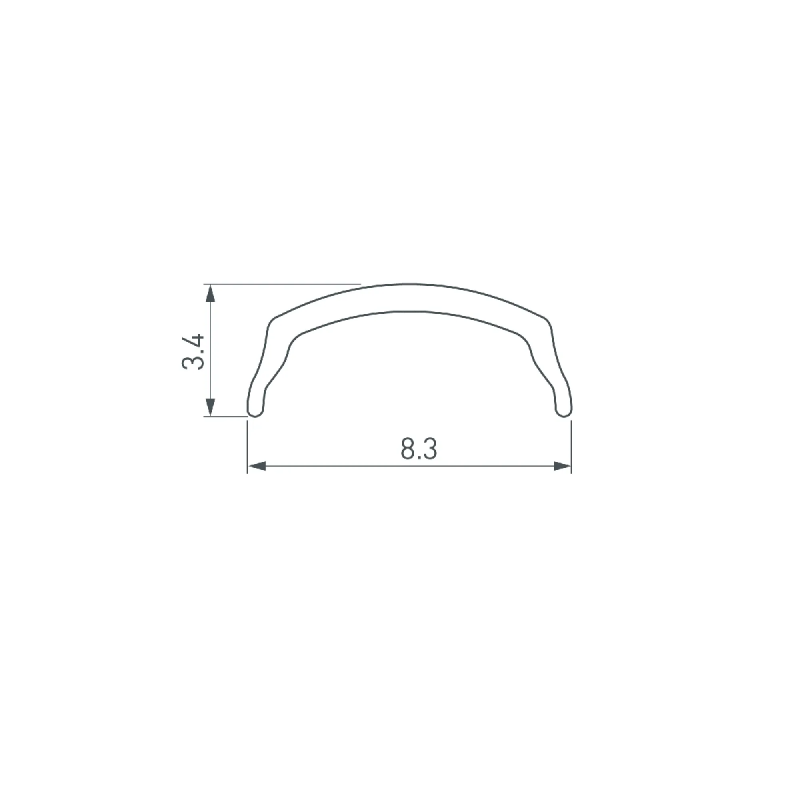 Экран ARH-BENT-W11-2000 BLACK (Arlight, Пластик) 041031