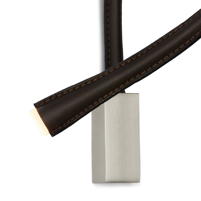 Настенный светильник Contardi FLEXILED AP L90 nickel/brown