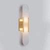 Настенный светильник F037/L gold/white