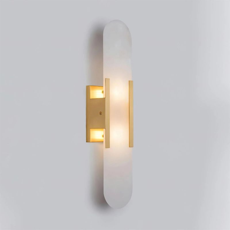 Настенный светильник F037/L gold/white