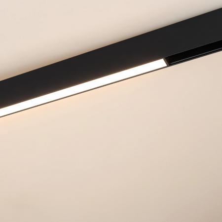 Светильник MAG-ORIENT-FLAT-L465-16W Warm3000 (BK, 80 deg, 48V, DALI) (Arlight, IP20 Металл, 5 лет) 033825