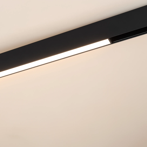 Светильник MAG-ORIENT-FLAT-L690-24W Warm3000 (BK, 80 deg, 48V) (Arlight, IP20 Металл, 5 лет) 035569