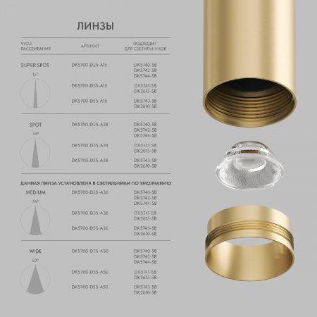 Светильник для трека SHINE SPOT DK5740-SB