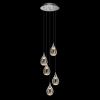 Подвесной светильник MD24001004-5A chrome/clear