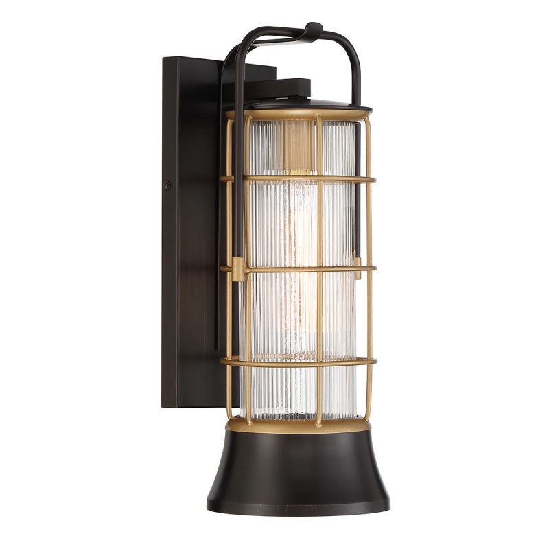 Настенные фонари Eurofase QN-RIVAMAR-M-BLK-GD