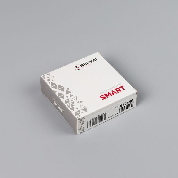 INTELLIGENT ARLIGHT Кнопочная панель SMART-RF-801-22-1G-DIM-SUF Black (3V, 2.4G) (IARL, IP20 Пластик, 5 лет) 059068