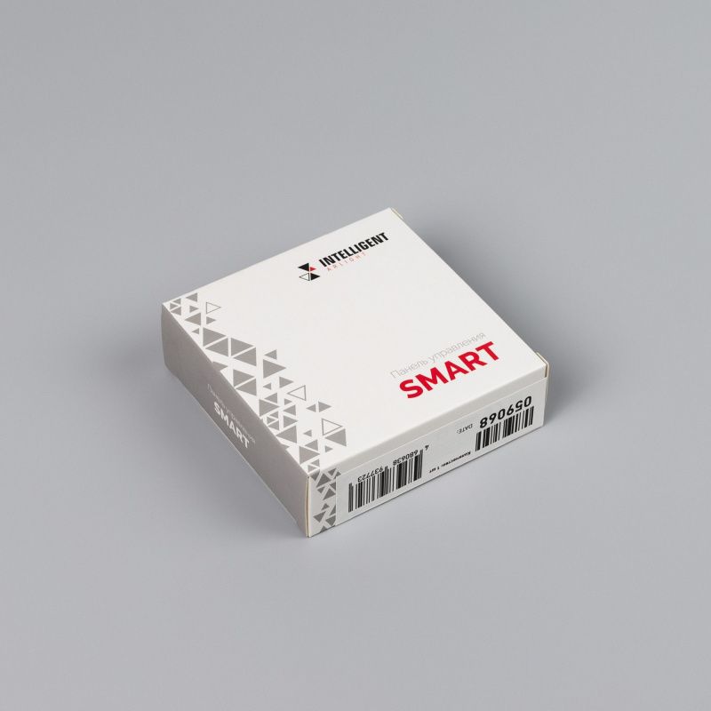 INTELLIGENT ARLIGHT Кнопочная панель SMART-RF-801-22-1G-DIM-SUF Black (3V, 2.4G) (IARL, IP20 Пластик, 5 лет) 059068