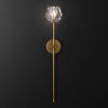 Бра Restoration Hardware Boule De Cristal Grand Single Sconce Lacquered Burnished Brass