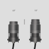 Светильник ALT-RAY-ZOOM-R52-8W Warm2700 (DG, 10-40 deg, 230V) (Arlight, IP67 Металл, 3 года) 051802