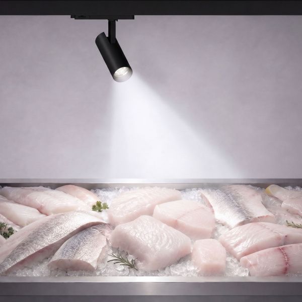 Светильник LGD-GERA-4TR-R90-30W Cool SP7500-Fish (Черный, 55 deg, 230V) (Arlight, IP20 Металл, 5 лет) 059971