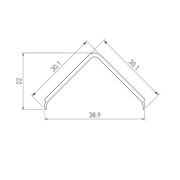 Экран матовый KLUS-P45-2000 Square OPAL (Arlight, Пластик) 020901