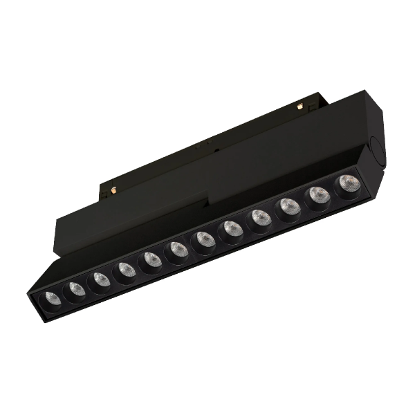 Светильник MAG-ORIENT-DOTS-FOLD-S230-12W Warm3000 (BK, 30 deg, 48V) (Arlight, IP20 Металл, 5 лет) 042014