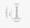 Подвесной светильник Vibia Flamingo 1540 Copper