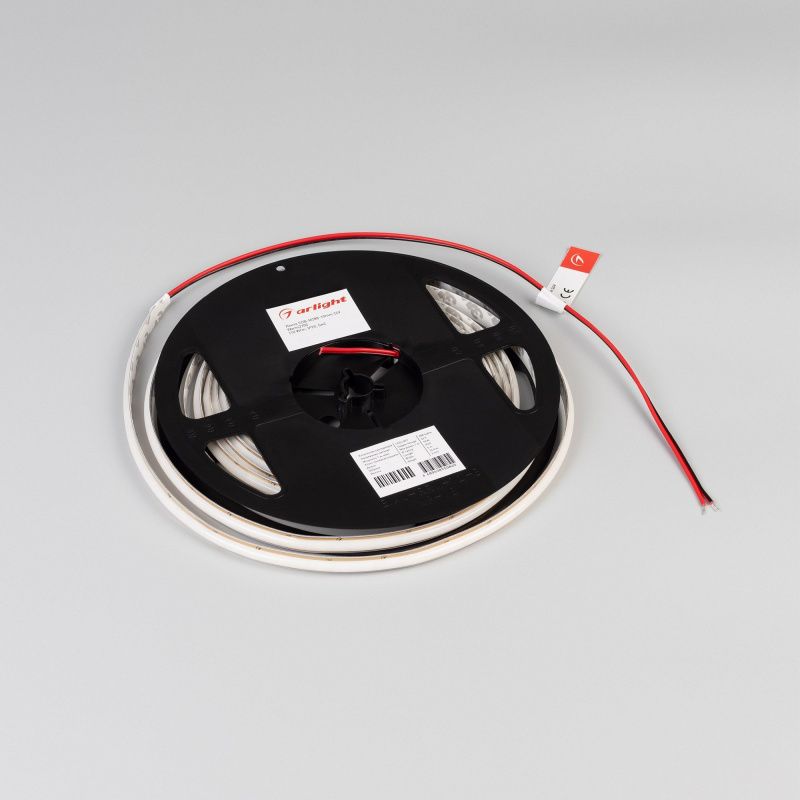 Светодиодная лента SOB-M288-10mm 24V White6000 (10 W/m, IP20, 5m) (Arlight, резка 1 светодиод) 062067