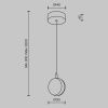 Подвесной светильник Maytoni MOD299PL-L10BC3K
