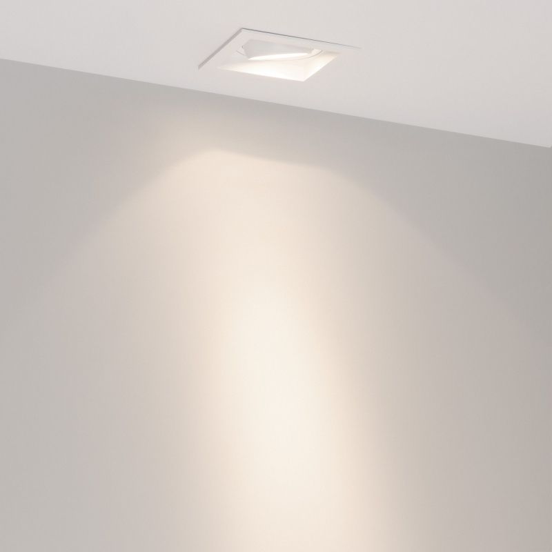 Светильник MS-VORTEX-BUILT-S90x90-12W Day4000 (WH-WH, 20 deg, 230V) (Arlight, IP20 Металл, 5 лет) 057913