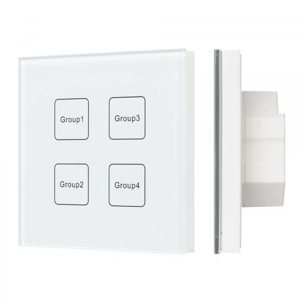 INTELLIGENT ARLIGHT Сенсорная панель DALI-901-11-4G-DIM-DT6-IN White (BUS) (IARL, IP20 Пластик, 3 года) 037194