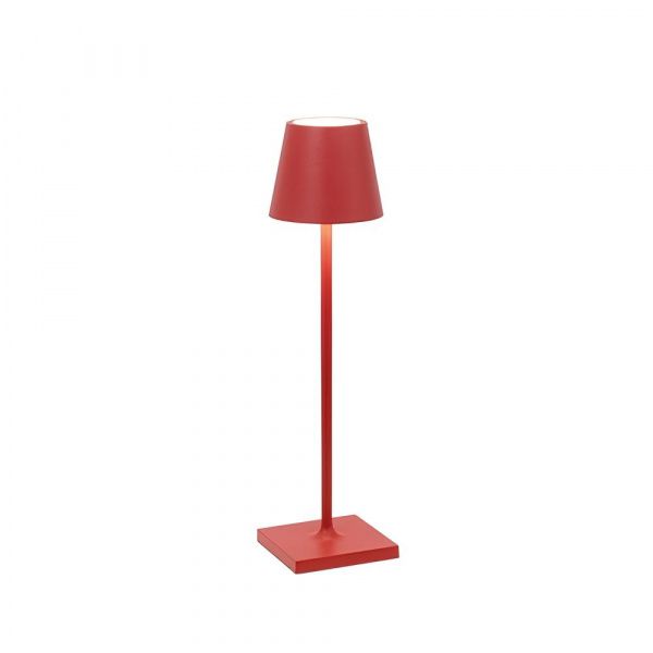 Настольная лампа Zafferano Poldina micro Red