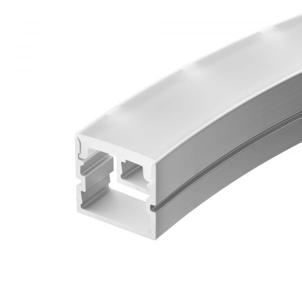 Профиль FANTOM-BENT-W16-SIDE-2000 ANOD (Arlight, Алюминий) 064487