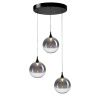 Подвесной светильник MD23001045H-3A black/smoky
