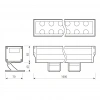 Светодиодный прожектор AR-LINE-1000XL-54W-230V White (Grey, 30 deg) (Arlight, Закрытый) 026098