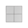 INTELLIGENT ARLIGHT Кнопочная панель KNX-304-23-IN Silver (BUS, Frame) (IARL, IP20 Металл, 2 года) 039666