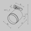 Трековый светильник Technical TR088-1-GX53-B