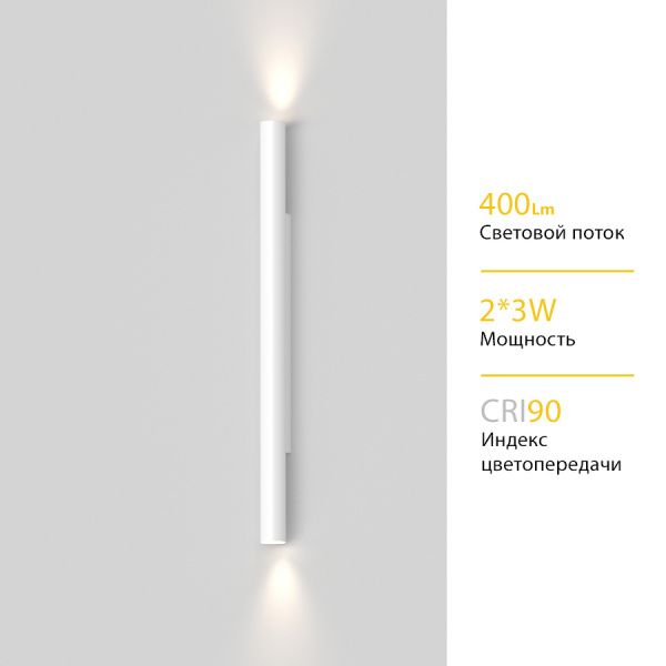 Настенный светодиодный светильник SHINE White