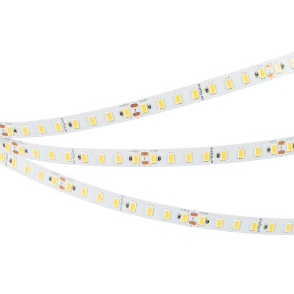 Светодиодная лента ULTRA-C112-10mm 24V Warm2700 (19.2 W/m, IP20, 5630, 5m) (Arlight, высок.эфф.160 лм/Вт) 037454
