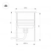 Светильник KT-AQUA-R45-3W White6000 (SL, 45 deg, 12V) (Arlight, Герметичный) 028056