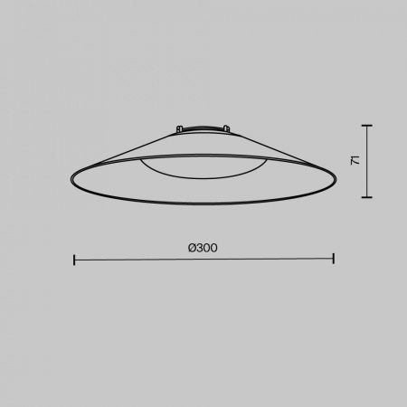 Подвесной светильник Technical TR127B-12W3K-B