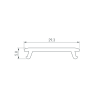 Экран STRETCH-25-WALL-SIDE-10m OPAL-PVC (Arlight, -) 040517