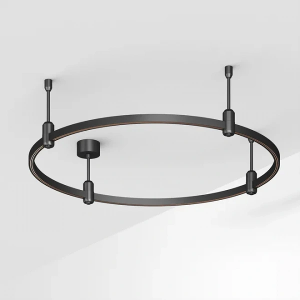 Основание ART-APRIORI-ROUND-ROD-200-R800 (BK) (Arlight, IP20 Металл, 3 года) 048495