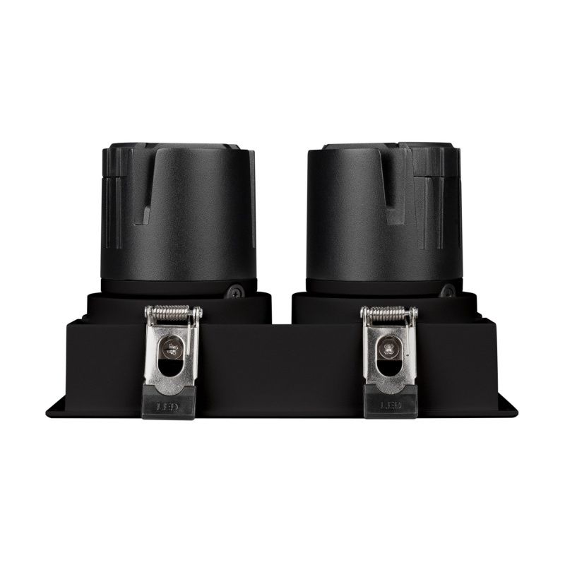Светильник MS-FLOW-BUILT-S157x85-2x6W Day4000 (BK, 15 deg, 230V) (Arlight, IP20 Металл, 5 лет) 061261