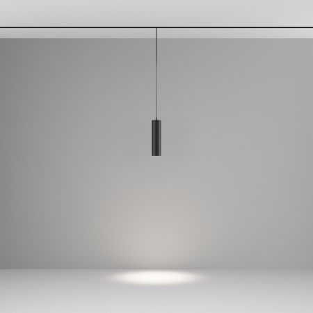 Трековый подвесной светильник Voltega VGL041-4-12W3K-M-DS-B