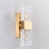 Настенный светильник 88068W gold/clear